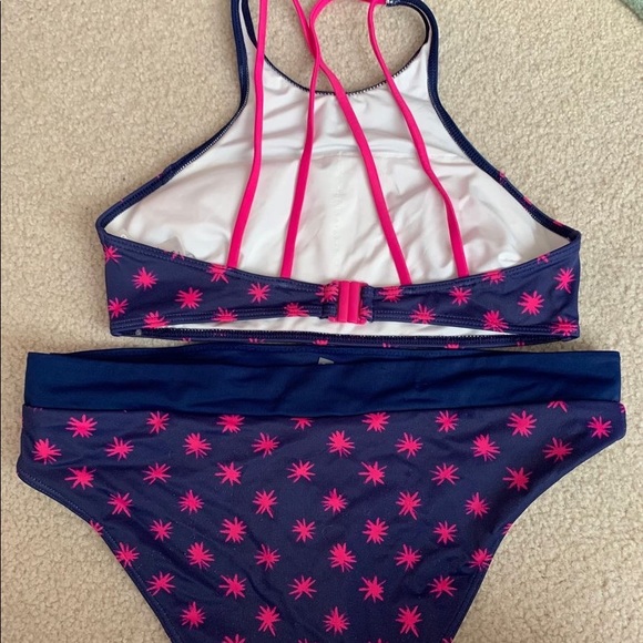 lands end patterned bikini set - Picture 2 of 4